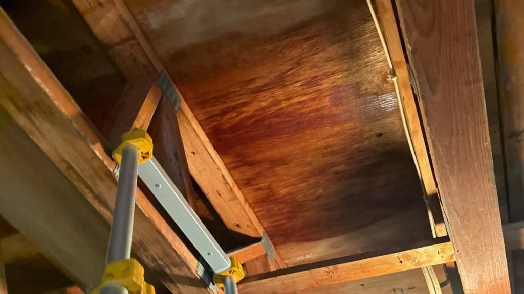 "Roof damage repair in Naperville IL by A&E Roofing and Siding"