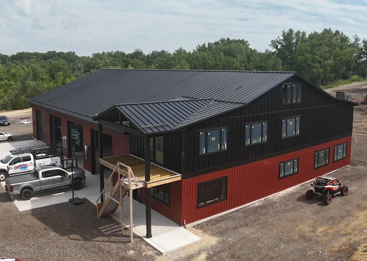 Sheet metal roofing services Chicago by A&E Roofing and Siding