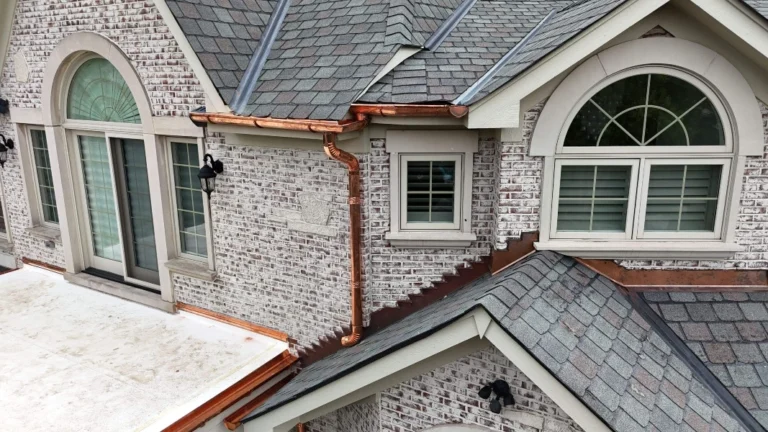 Custom gutter system installation Naperville IL