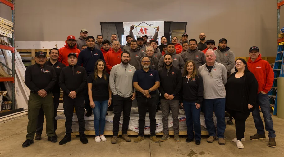 A&E Roofing and Siding team serving Chicagoland